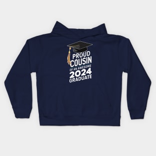 Graduate 2024 cousin Kids Hoodie